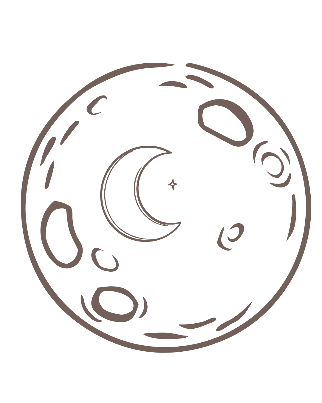 Mutternarbe Symbol