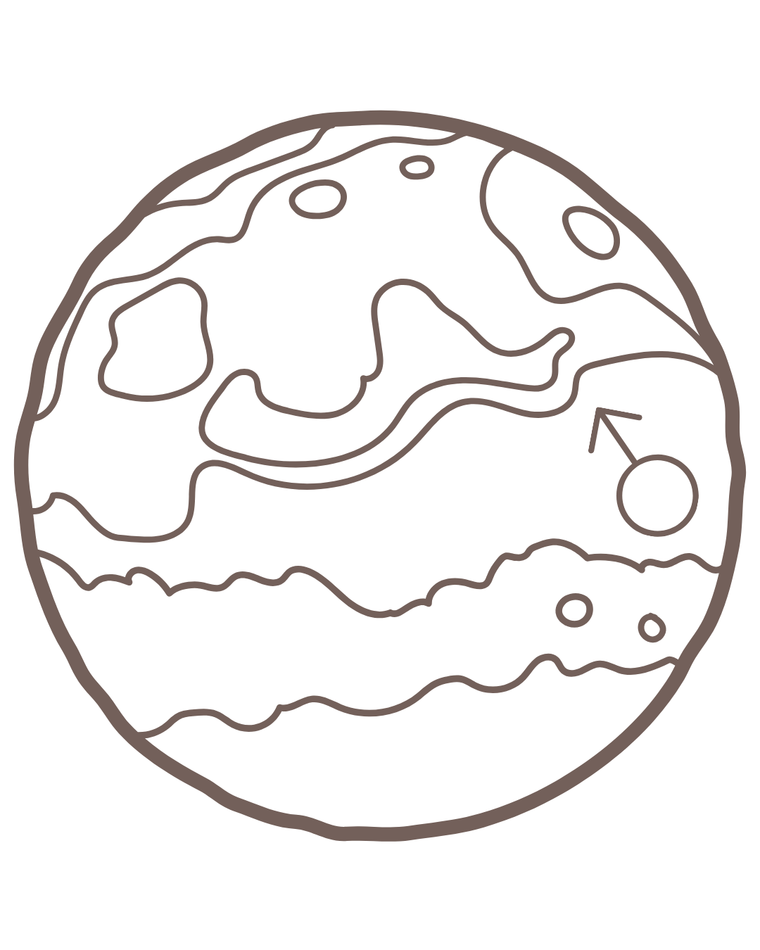 Geschwisternarbe Symbol